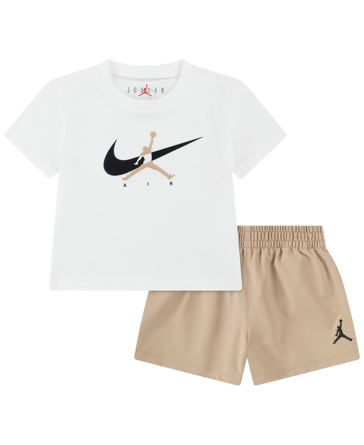 Jordan Baby Boys' Short-Sleeve T-Shirt and Shorts, 2-Piece Set