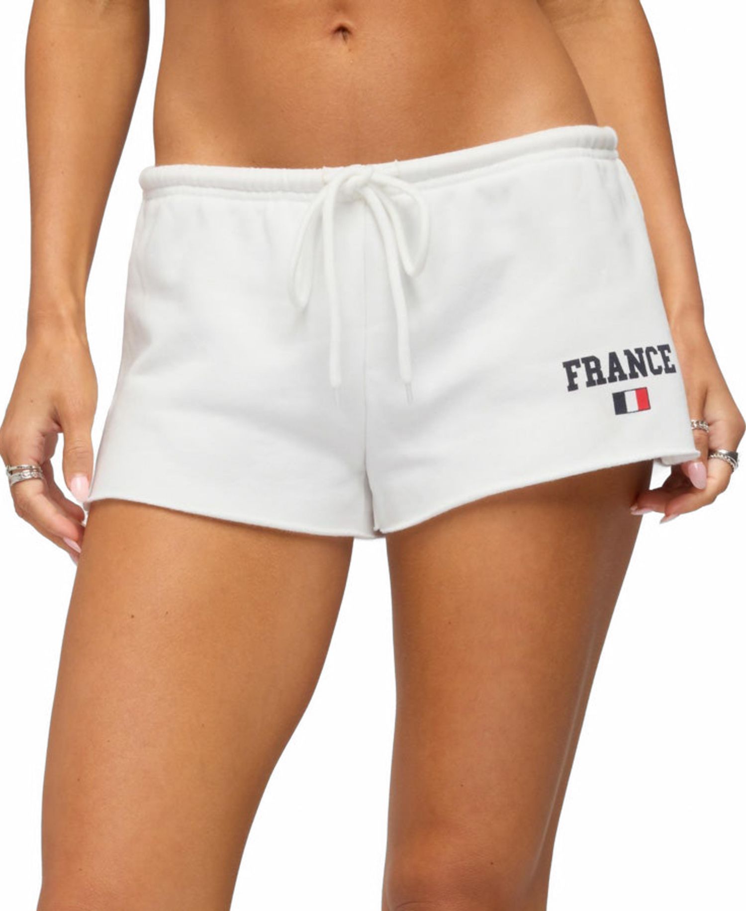 Women's France Low Rise Micro Shorts