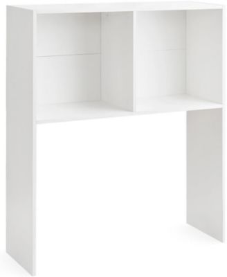 Yak About It Double Cube Desk Bookshelf Hutch
