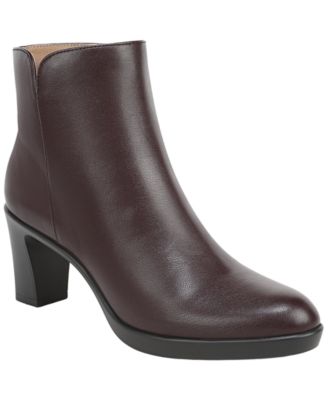 Women's Eloise Zip Short Block Heel Booties