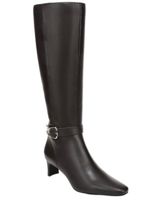 Women's Faris Zip Wide Calf Tall Snip Toe Boots