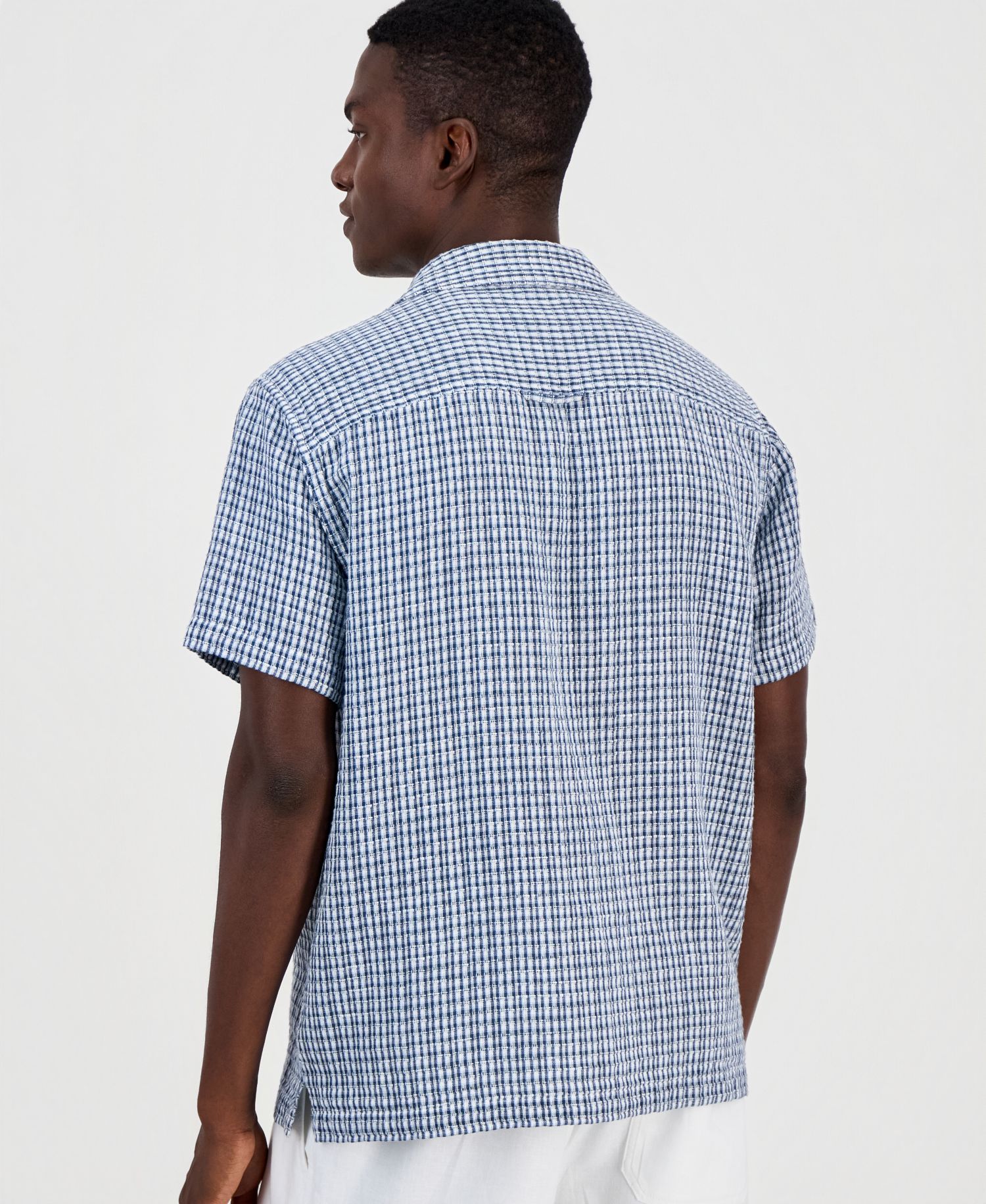 Men's Hovey Textured Check Shirt