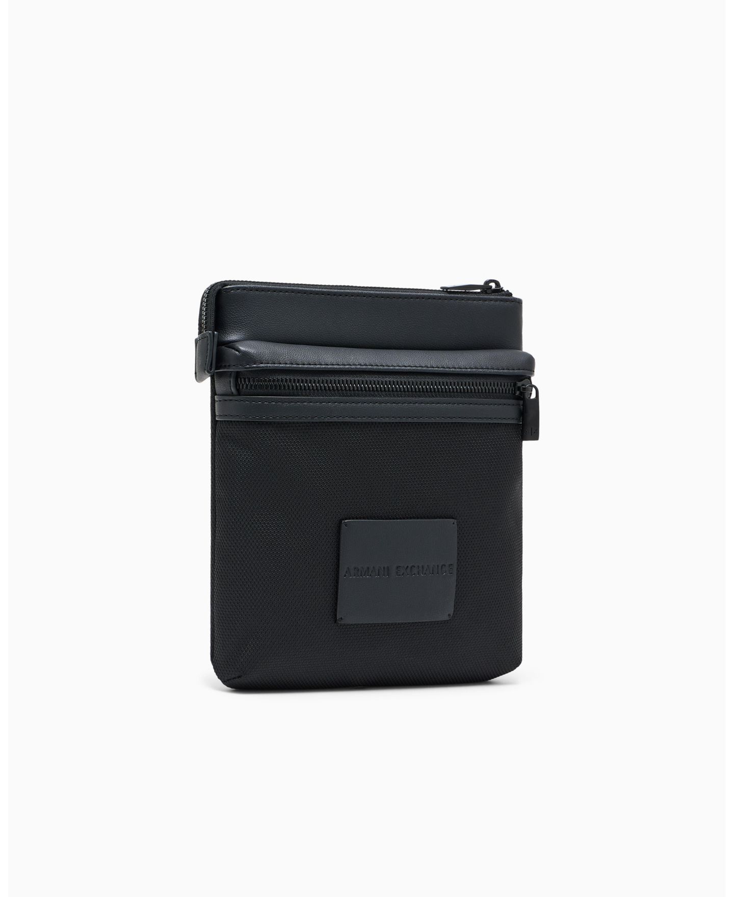 Мужская сумка A|X Armani Exchange James Flat Crossbody, цвет: Чёрный — фото 2