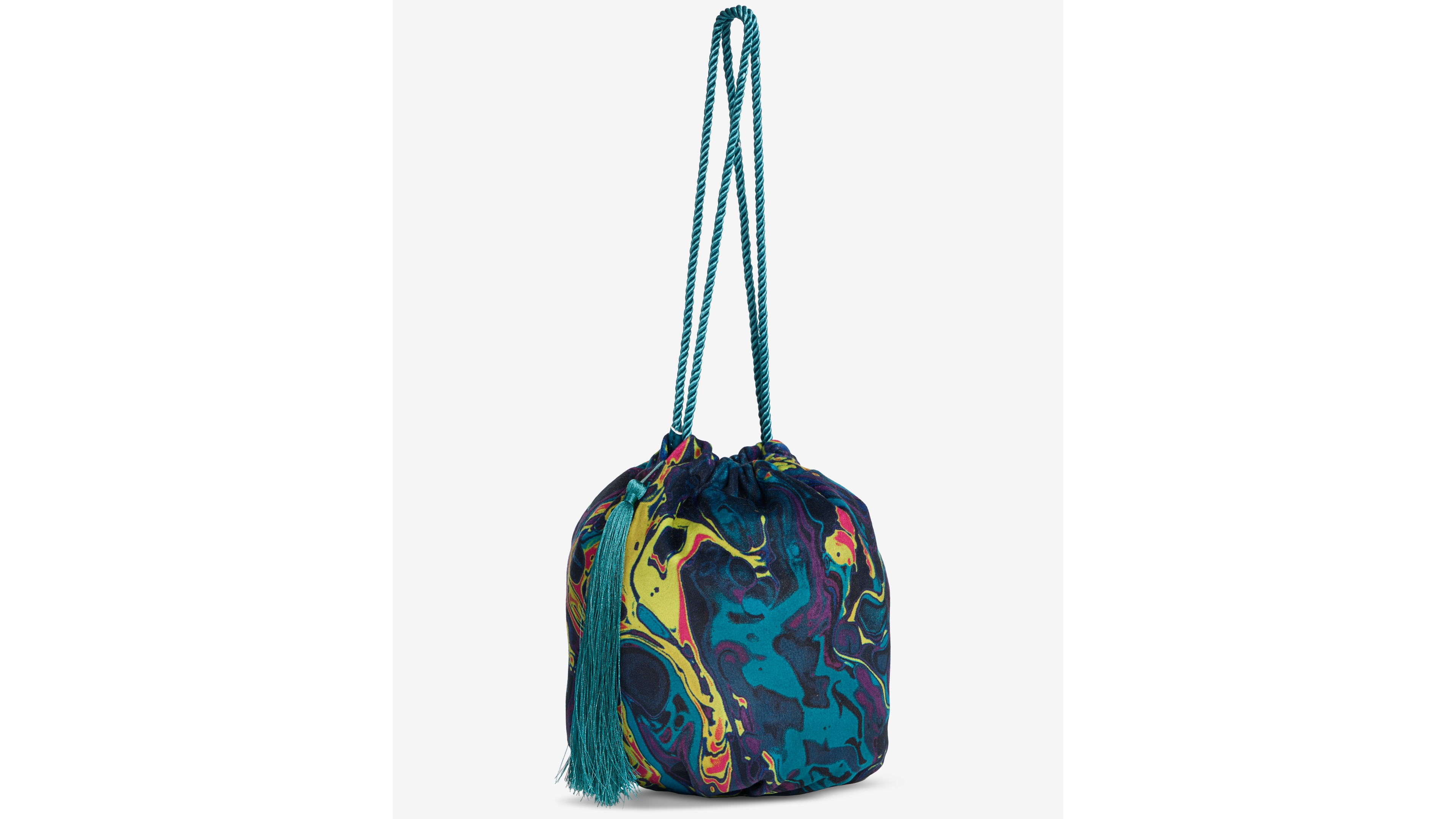 Lapointe | Macy's Velvet Drawstring Handbag, Macy's Exclusive