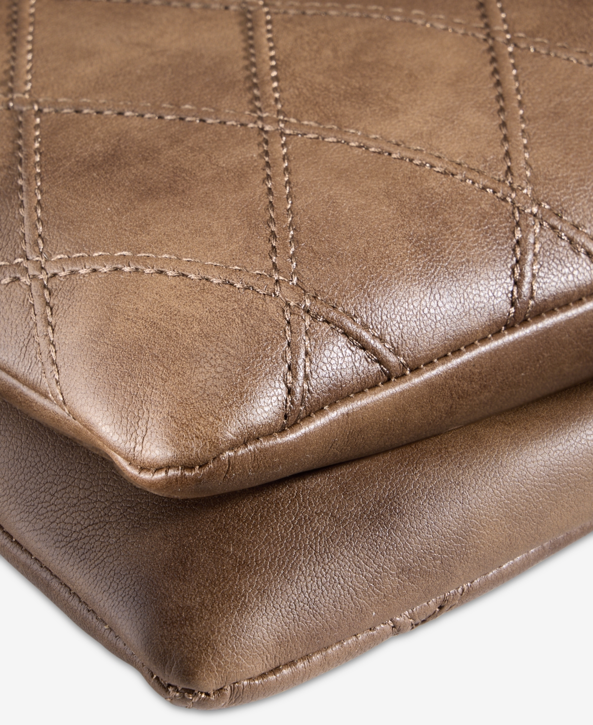 Style & Co Diamond Quilted Double Compartment Crossbody Bag, Macy's Exclusive