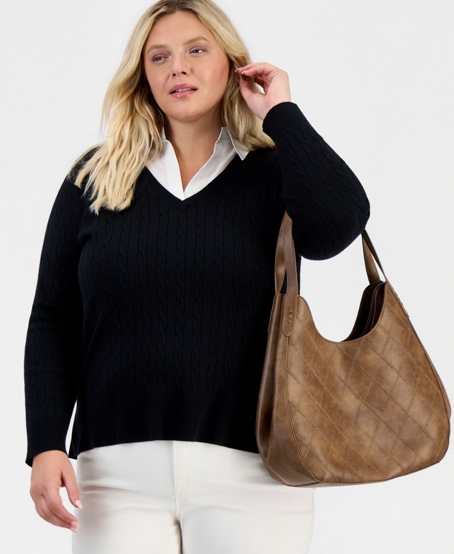 Diamond Quilted 4-Poster Bag