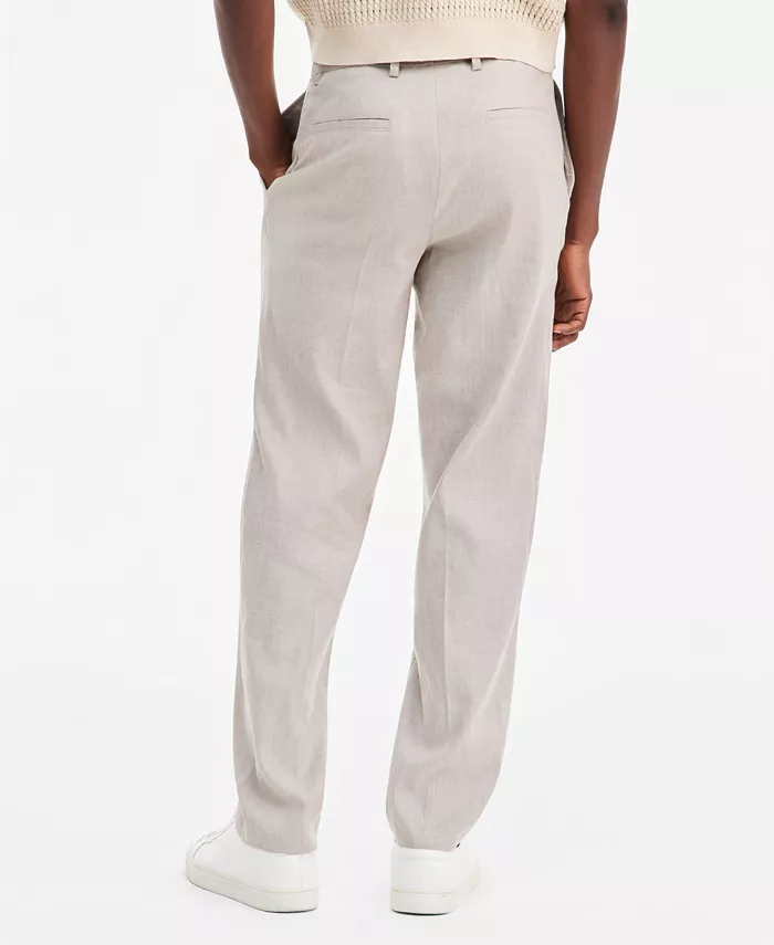 Men's Tech Linen-Blend Pants, Macy's Exclusive - thumbnail 9
