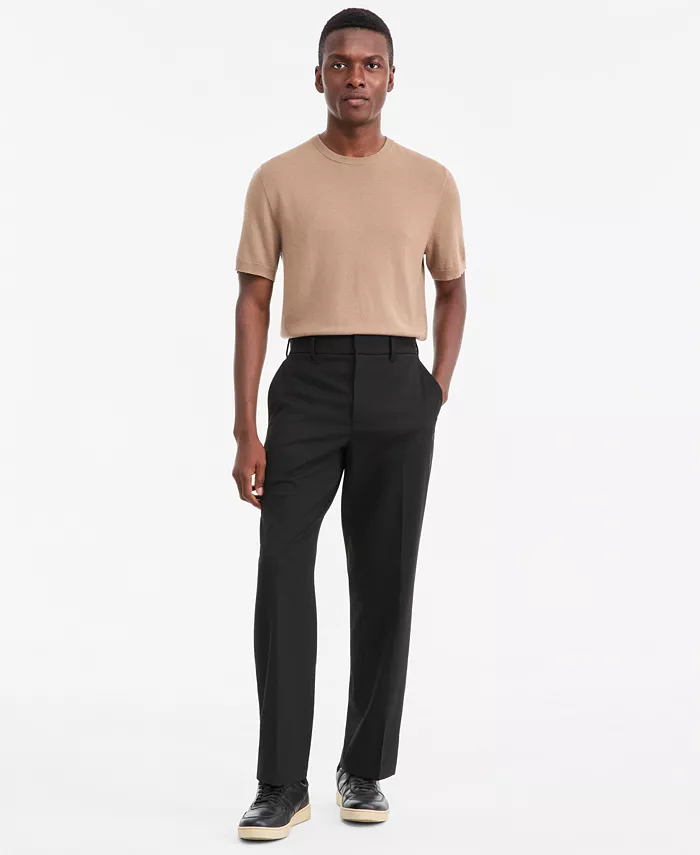 Men's Modern Fit Straight Leg Dress Pants - thumbnail 2