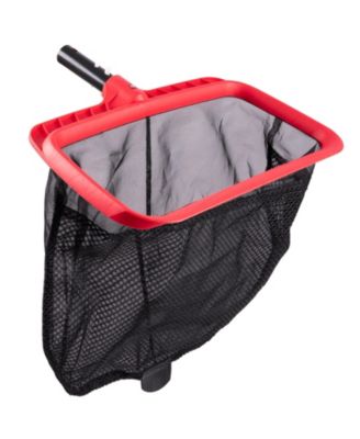 Pool Skimmer Net Double-Layer Netting Bag Reinforced Frame Leaf Grid