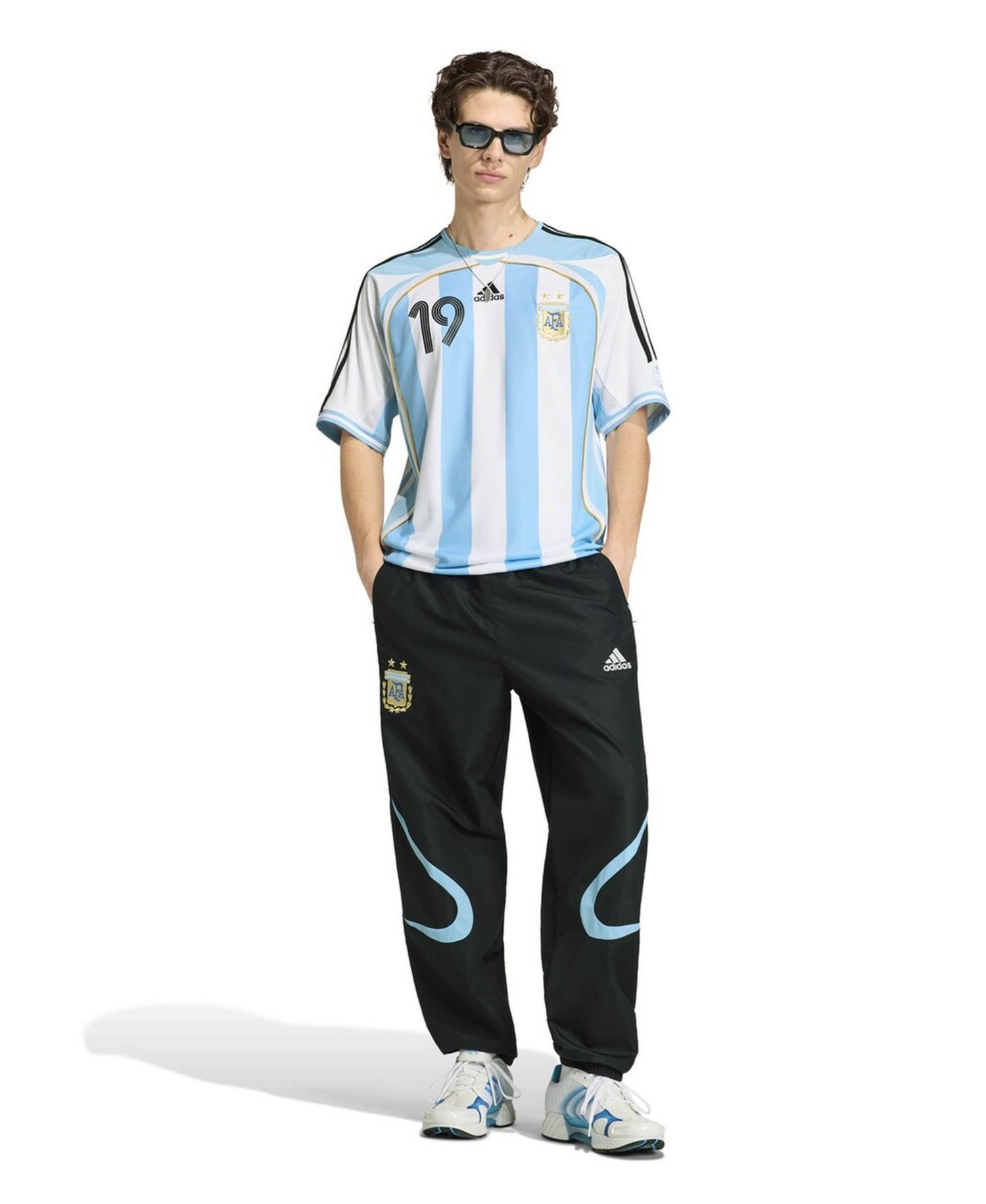 Men's Lionel Messi White Argentina National Team 2006 Bringback Home Jersey