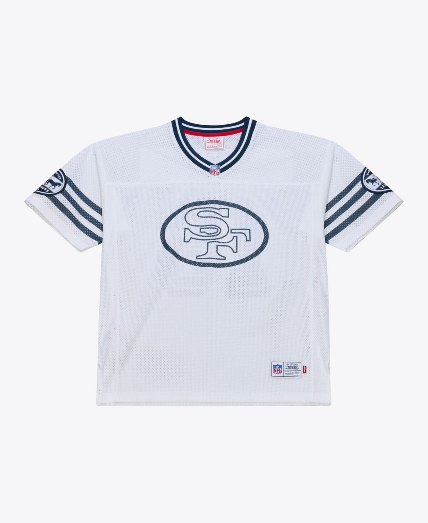 Men's Women's x Levi's Joe Montana White San Francisco 49ers Legacy Jersey