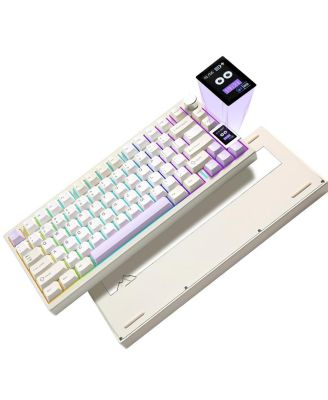 AL80 75% Full Aluminum LCD Display Tri-Mode Gaming Keyboard