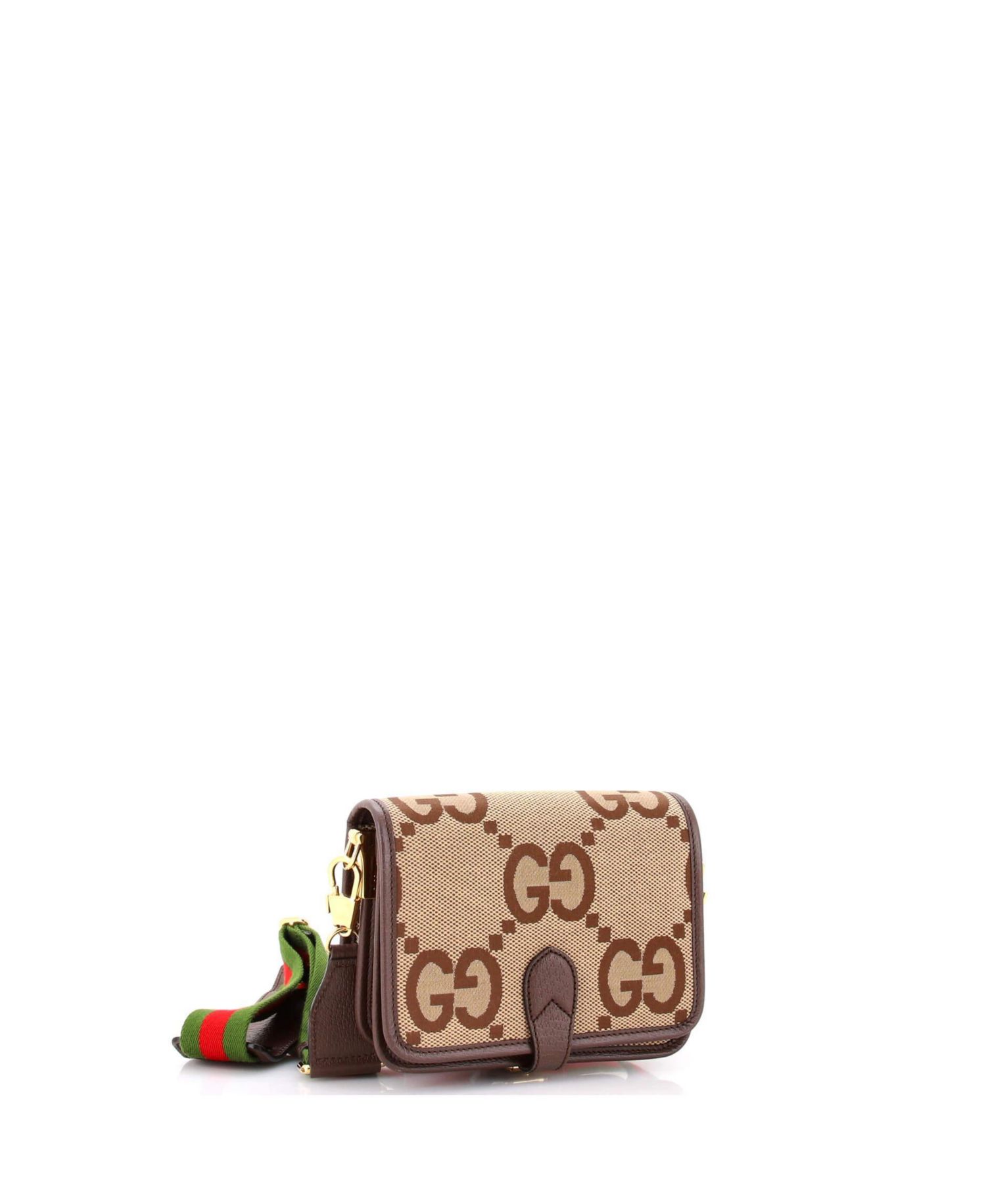 Small Buckle Messenger Bag Jumbo GG Canvas