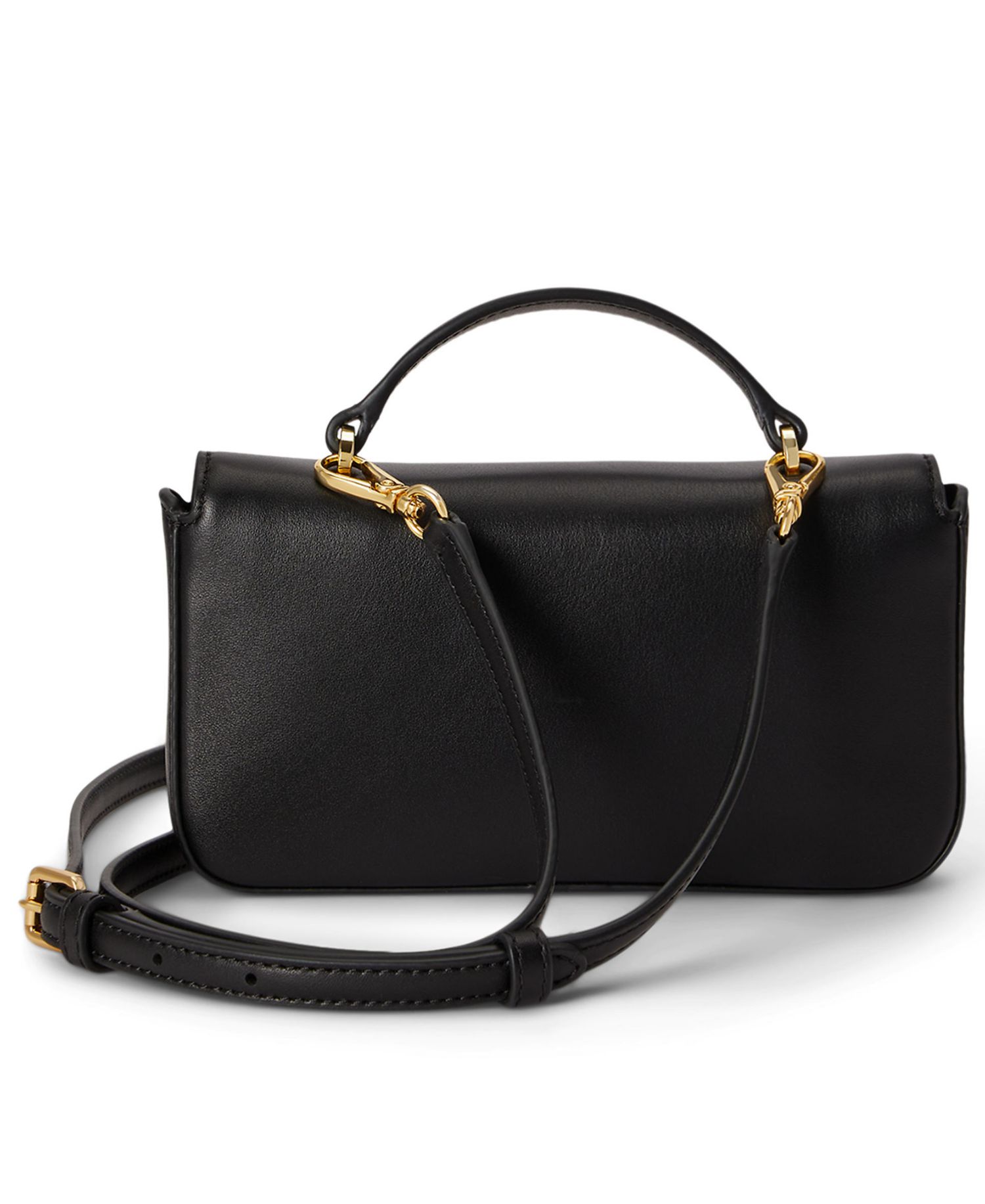 Marcy Small Smooth Leather Crossbody Bag