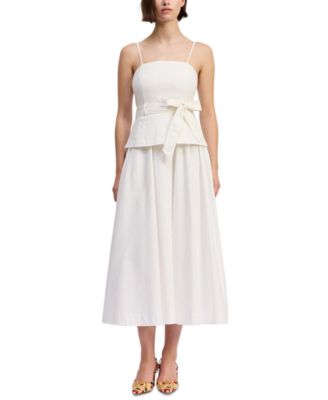 Women's Samantha Corset Mixed Media Dress