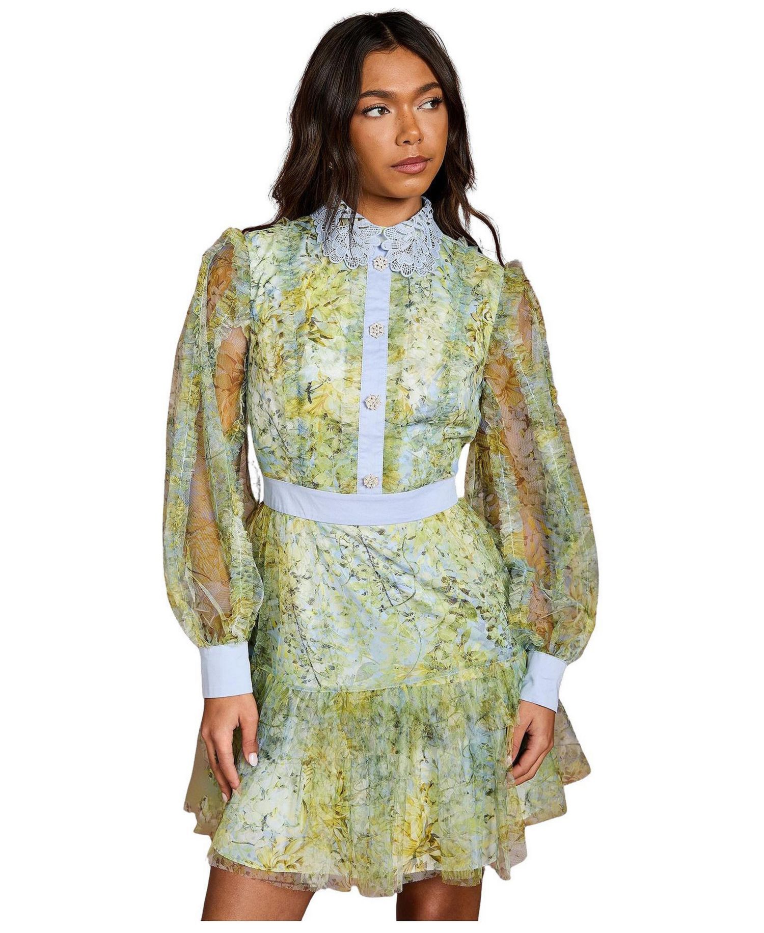 Women's Printed Mini Dress