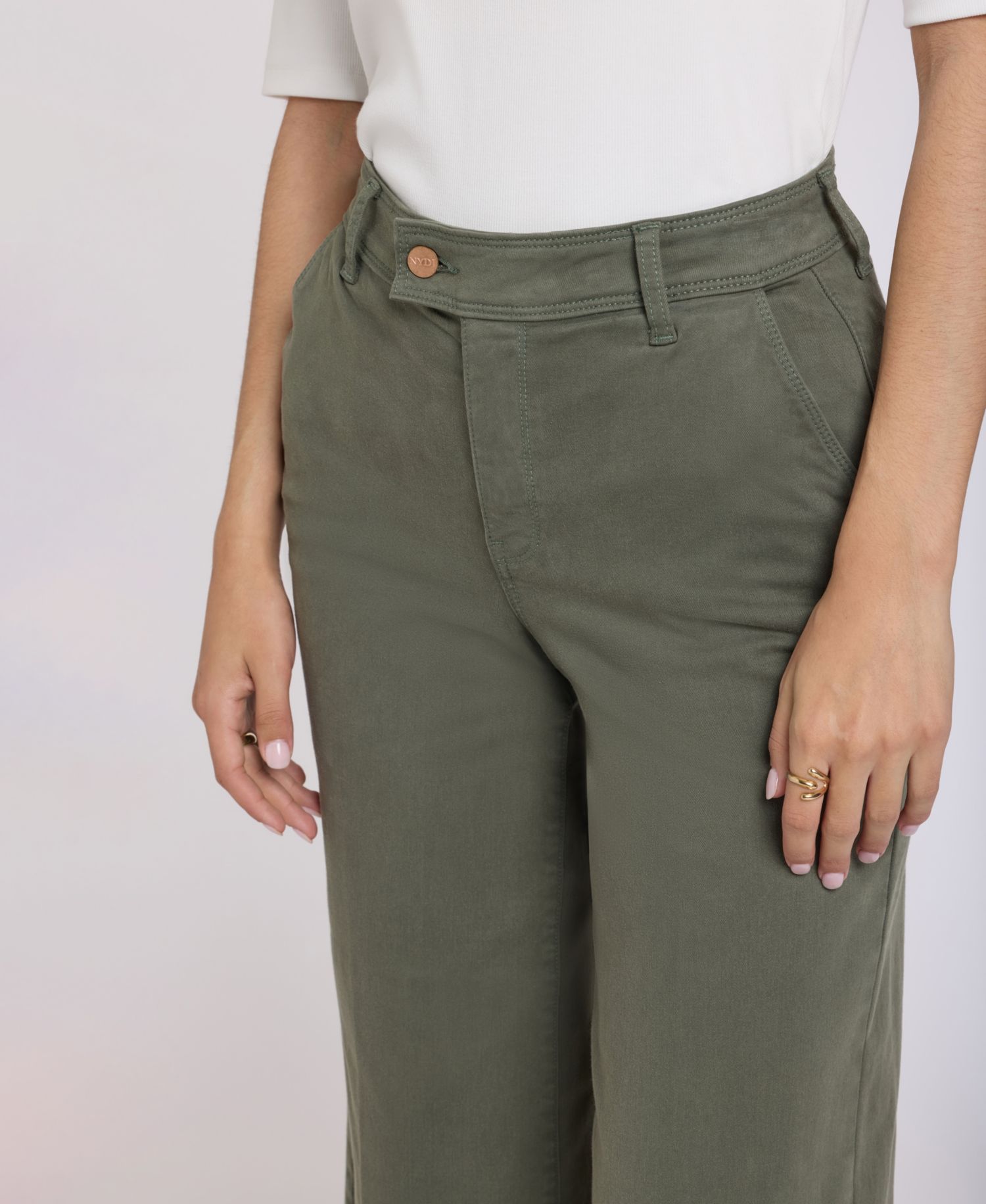 Women's Mona Wide-Leg Trouser Ankle Jeans