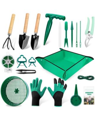Gardening Tool Set 18Pcs Indoor Plant Bonsai Kit