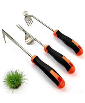 Weed Puller Tool 3-Piece Garden Weeder Set