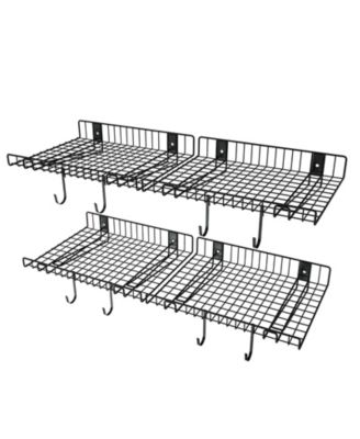 Wall Mounted Metal Storage Shelves Rack