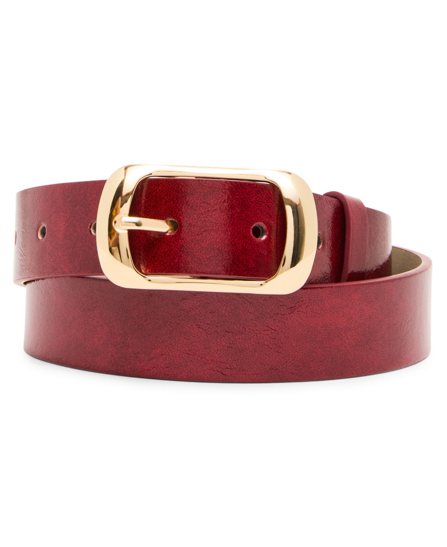 Top Stitched Center Bar Hardware 2-Pack Belt Set