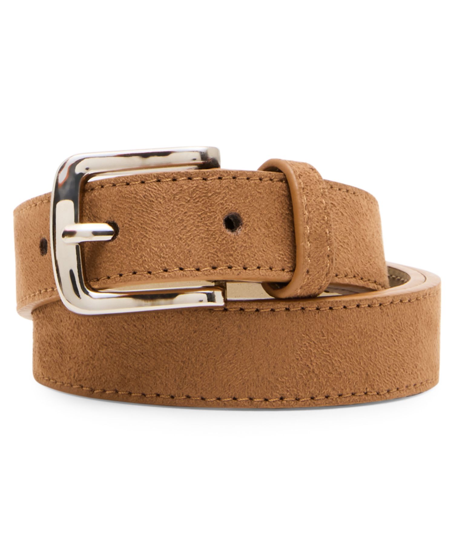 Textured 3-Pack Buckle Belt Set