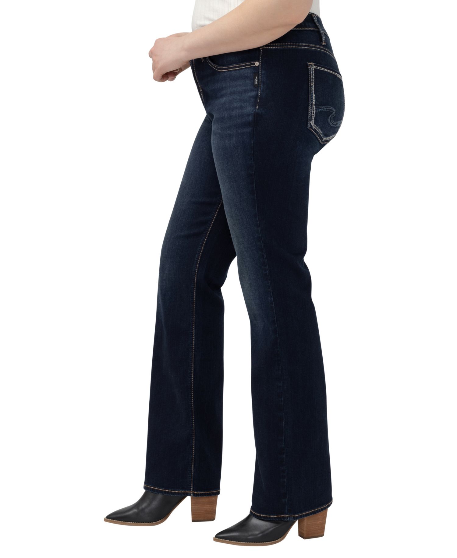Plus Size Suki Curvy Fit Slim Bootcut Jeans