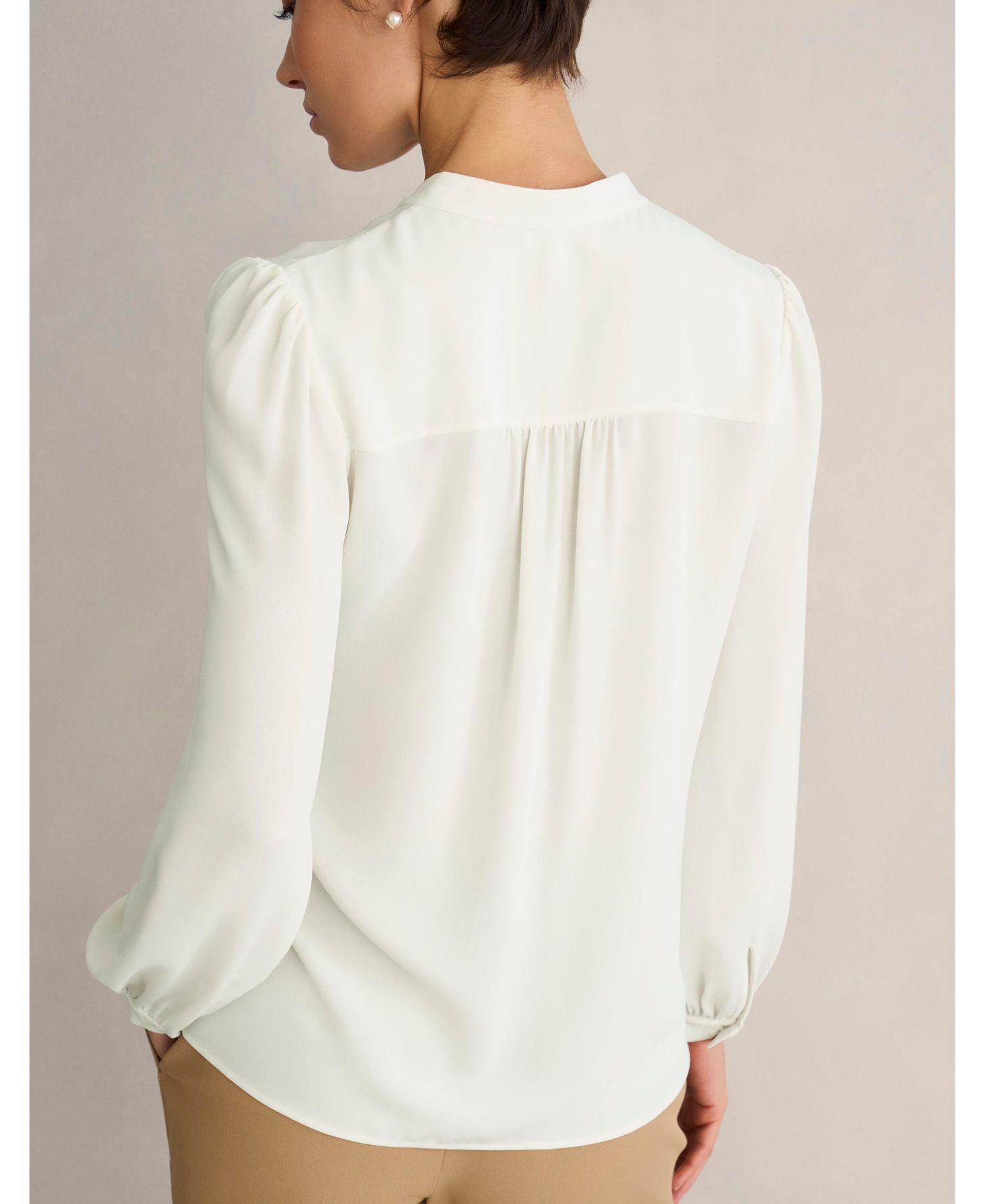 Women's Dominica Lace Trim Blouse