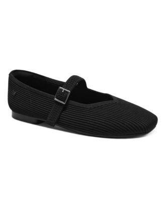 Women's Margot Mary Jane Square-Toe Ballet Flats