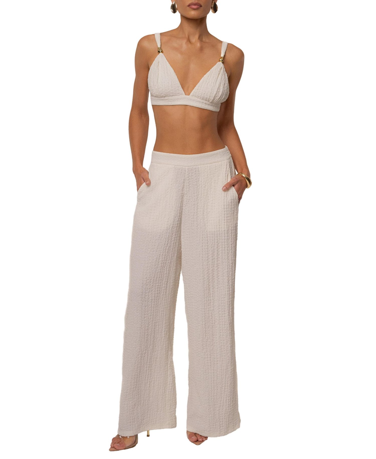 Women's Dockside Crepe Knit Bralette