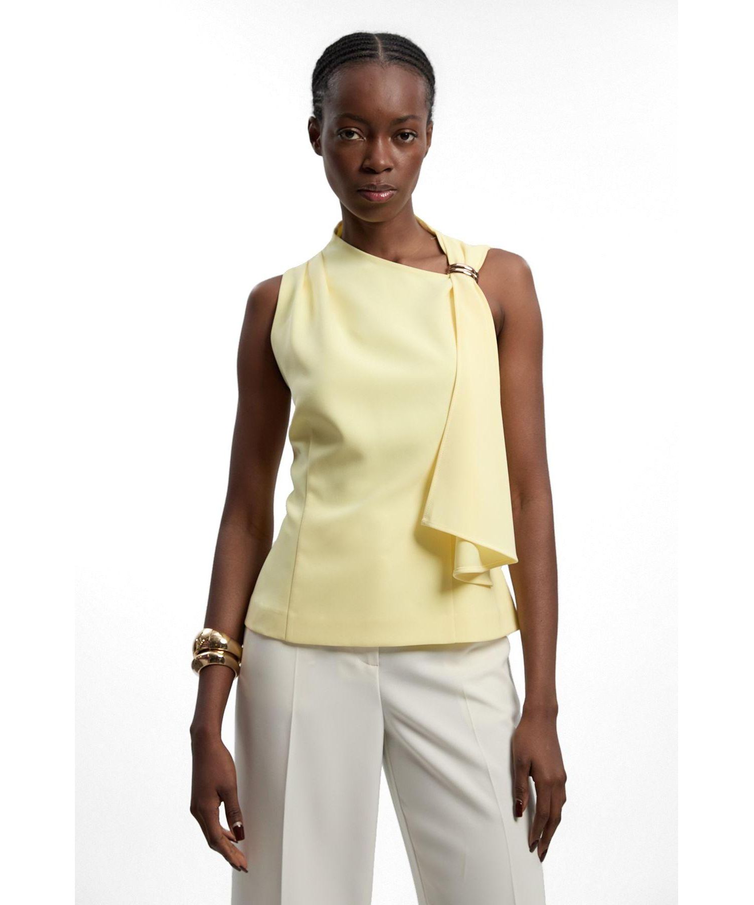 Women's Tailored Drape Top