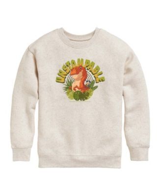 Toddler Boys' 2T-5T the Movie Dinosaur Fleece Crewneck Sweatshirt