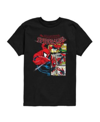 Boys' 8-20 Spider-Man Comic Book Youth Short-Sleeve Graphic T-Shirt