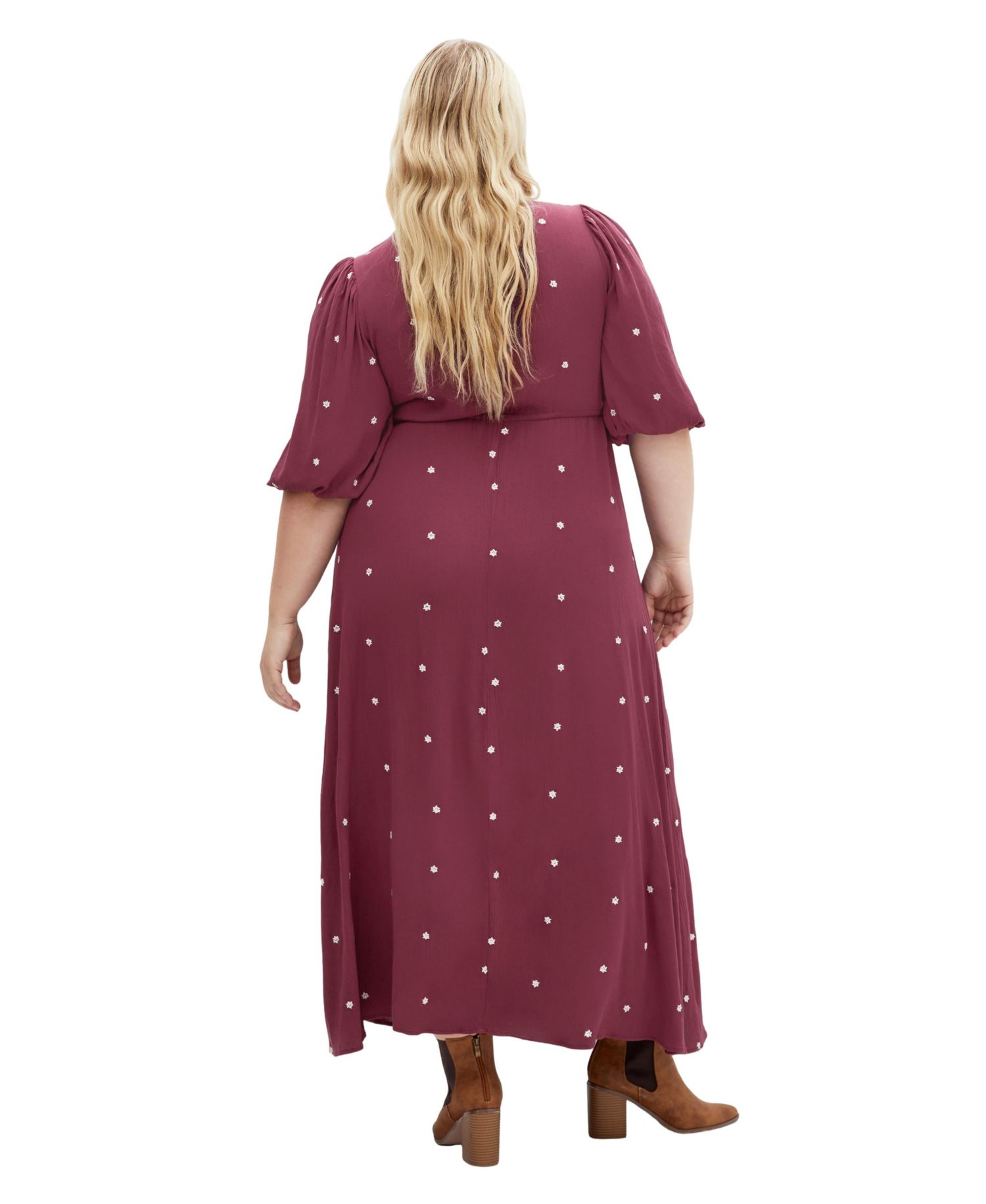 Women's Plus Size Ulla Embroidered Dress