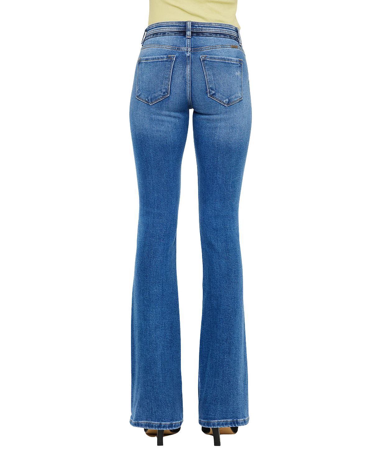 KanCan Women's Kiera Mid Rise Bootcut Jeans view 2 — MAYCSS fashion products