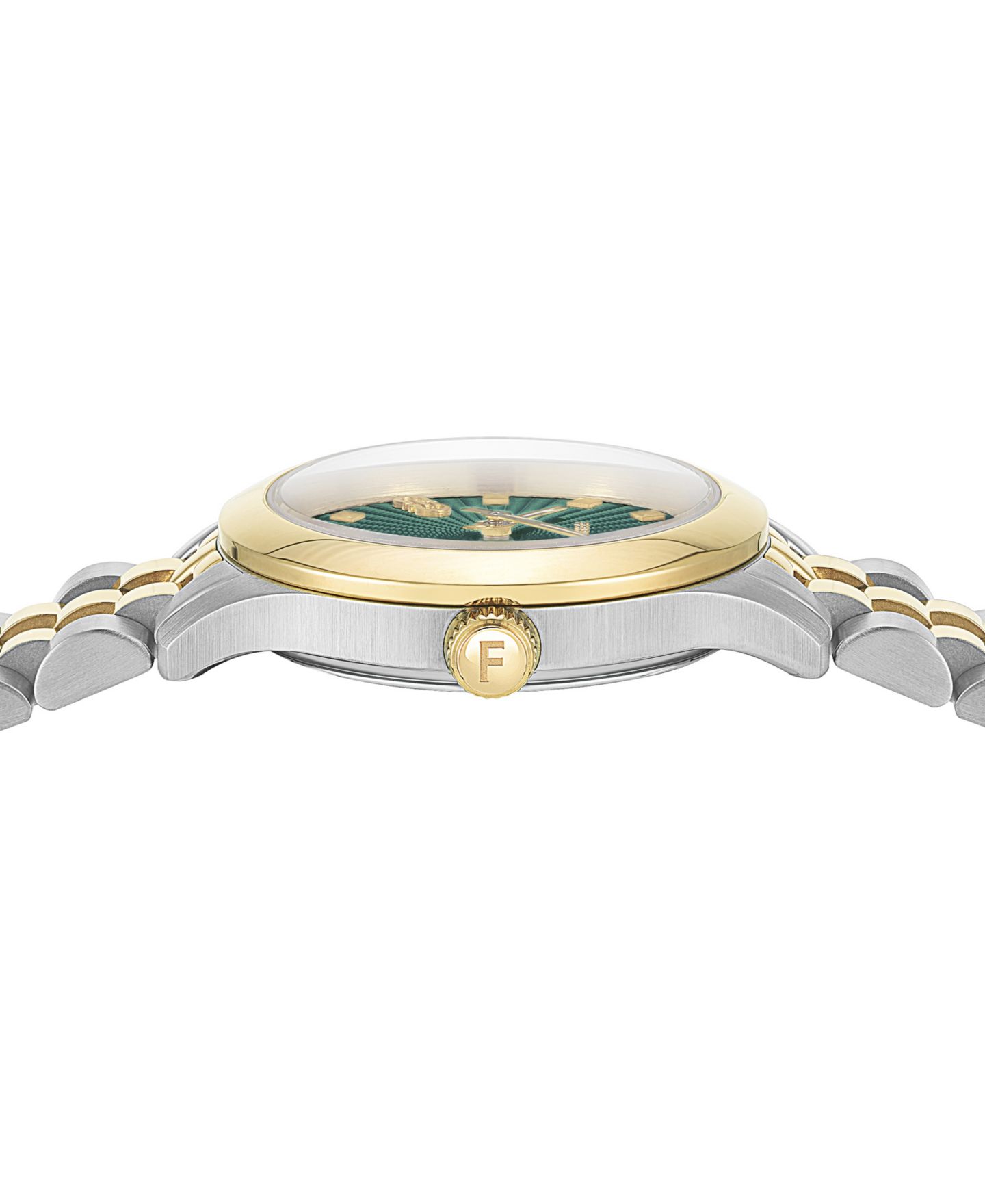 Женские часы Ferragamo Duo Mini Two-Tone Stainless Steel Bracelet Watch 25mm — фото 2