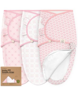 3pk Soothe Zippy Baby Swaddles, Newborn Sleep Sacks, Zipper Swaddle, Wearable Swaddle Blanket