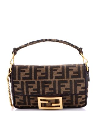 Mini Baguette NM Bag Zucca Canvas