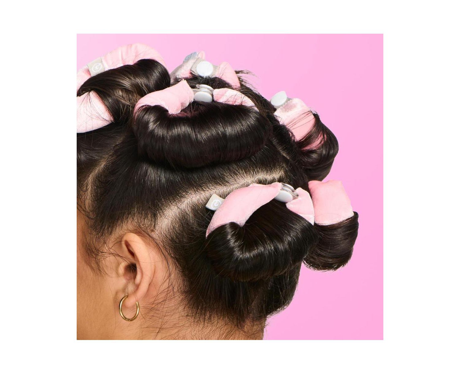 Chill Curl Heatless Flex Rods Gentle and Bendable Hair Rods for Overnight Curls Snap Closure for Secure Hold Fine Hair, 6 Count