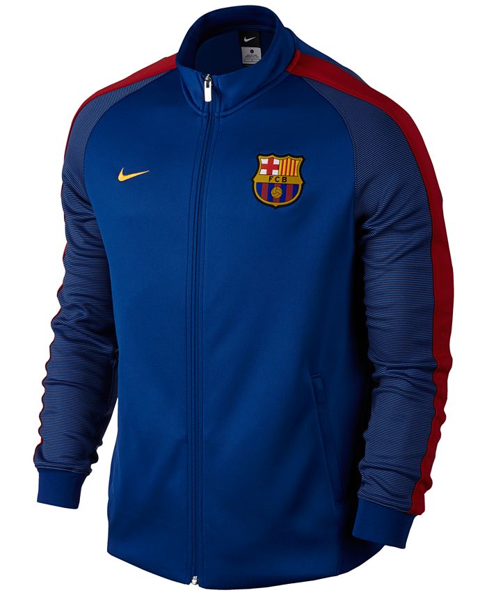 Nike Men's FC Barcelona Club Team N98 Track Jacket - Macy's