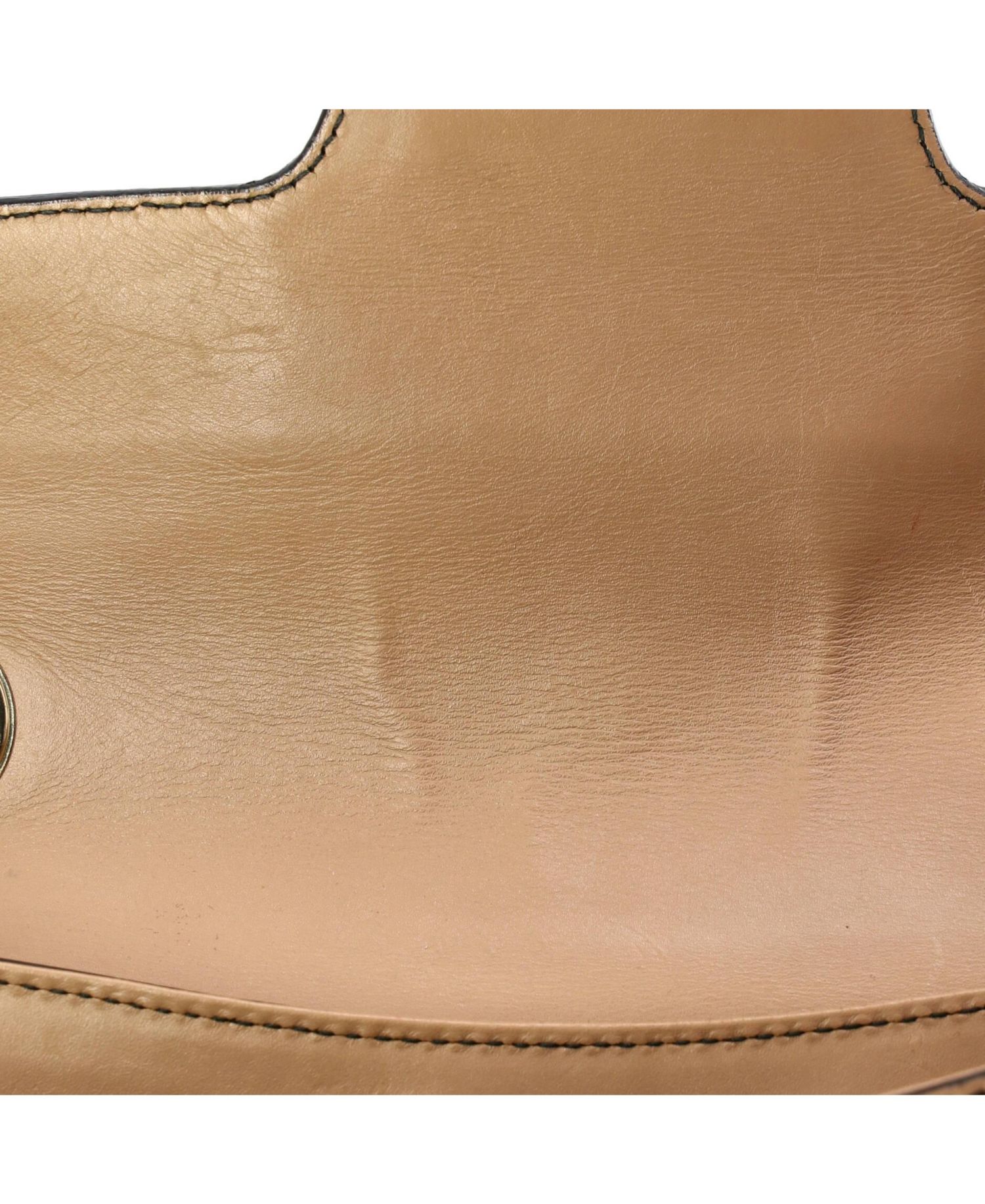 Medium Emily Chain Flap Shoulder Bag GG Canvas and Leather