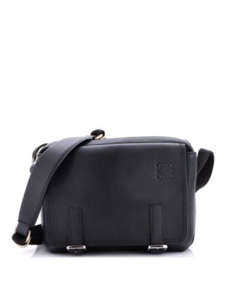 XS Military Messenger Bag Leather