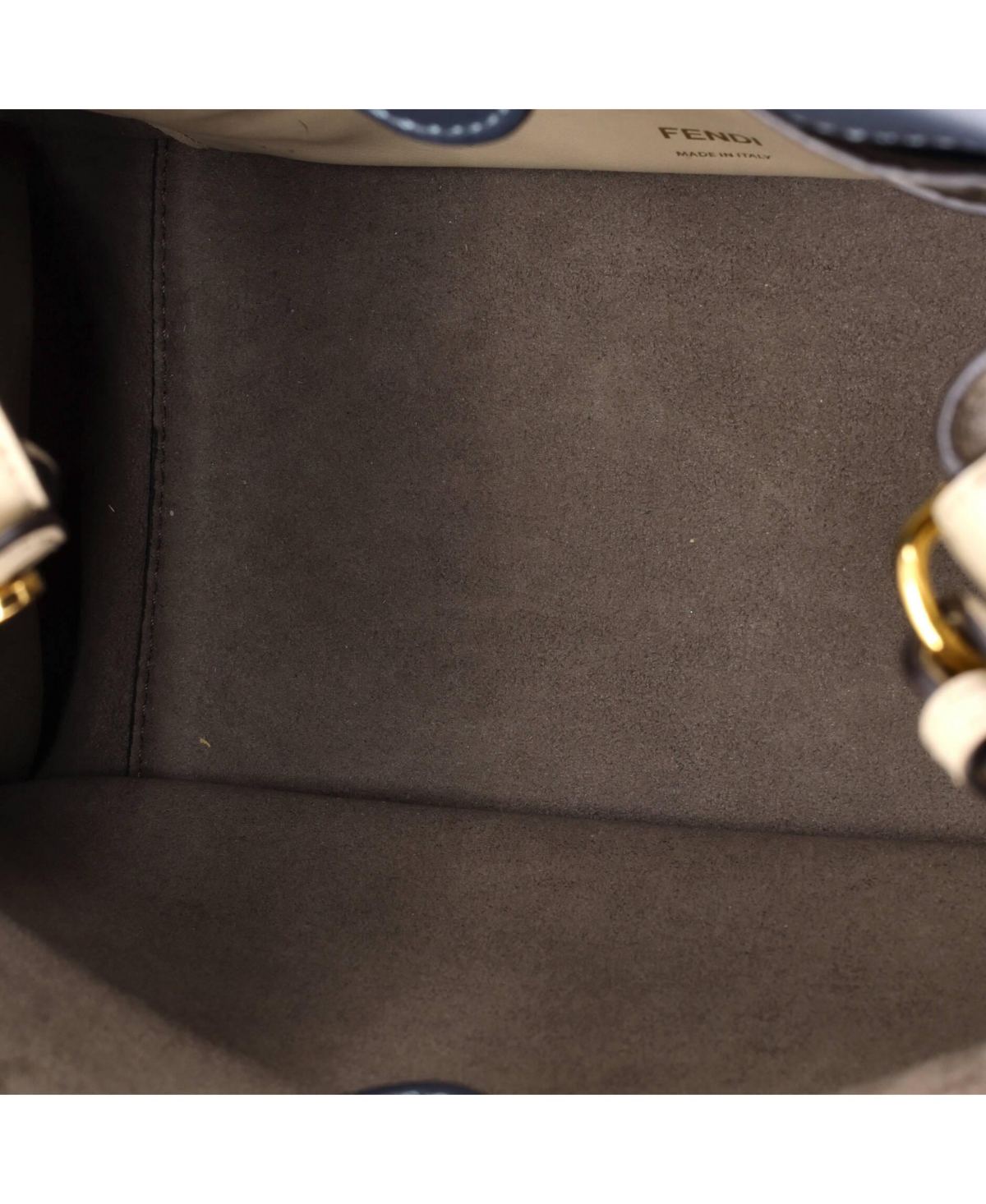 Pre-Owned Fendi Small Flip Tote Leather