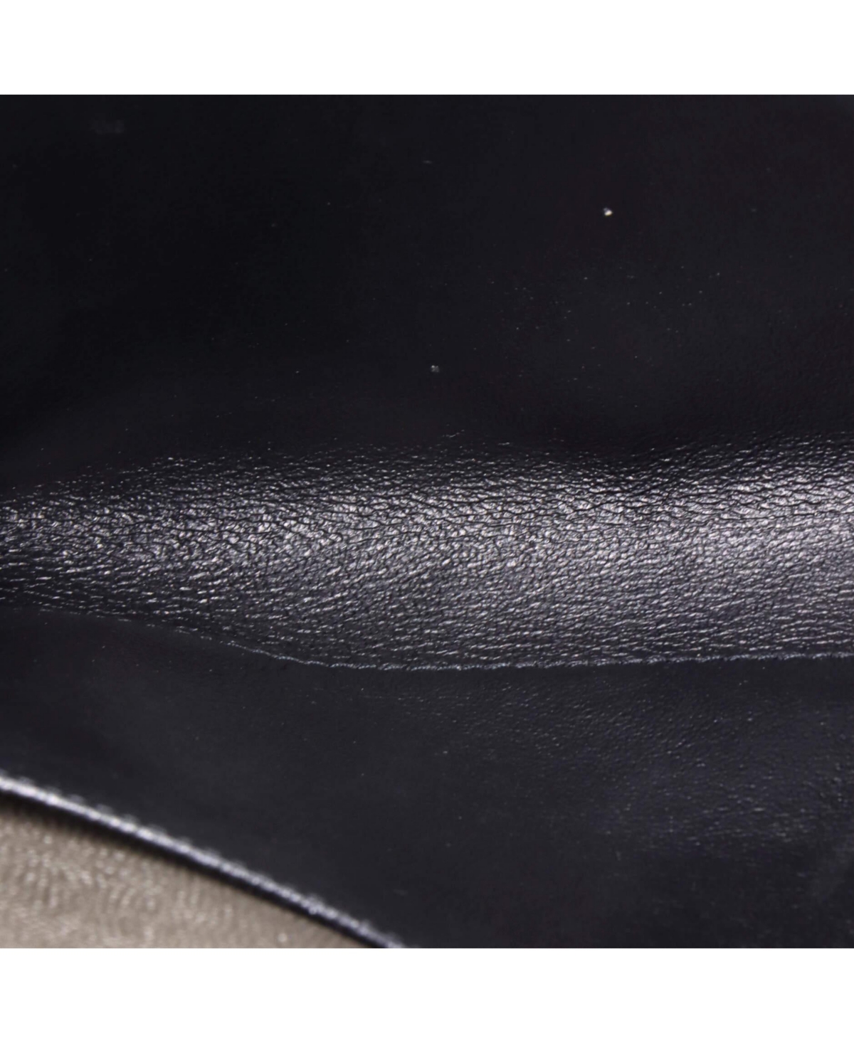 Pre-Owned Saint Laurent Uptown Chain Wallet Leather