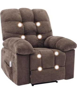 Recliner Chair, Wide Rocker Chair, Rocking Chair with Massage and Heat