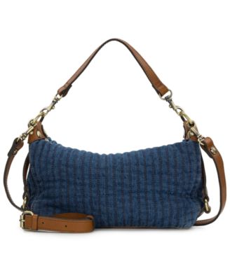 Torcy Small Quilted Cotton Crossbody Handbag