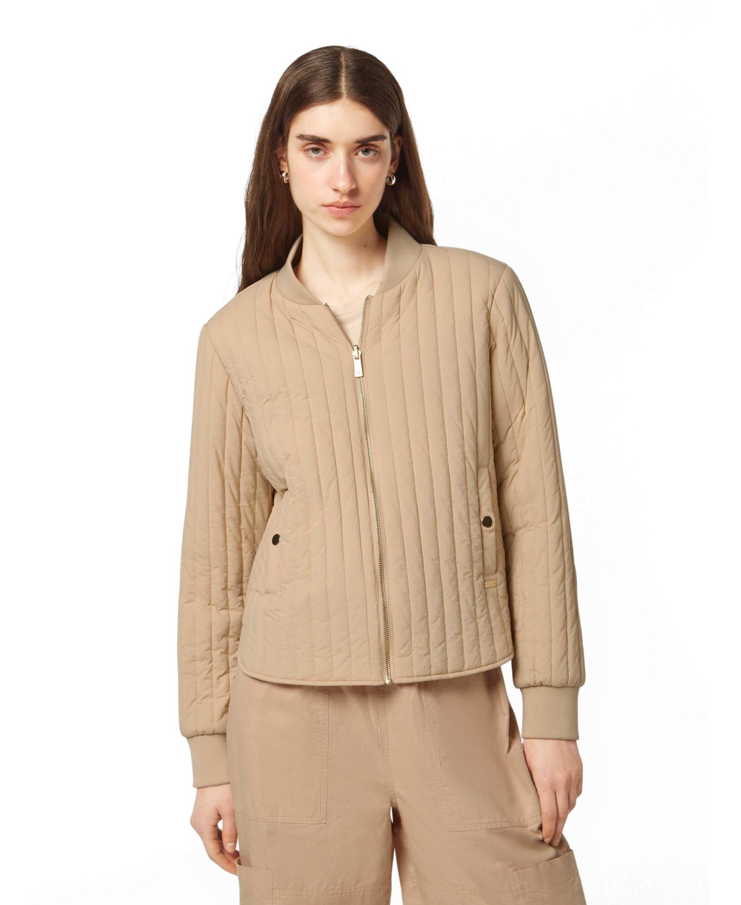 Women's Reversible Quilted Bomber