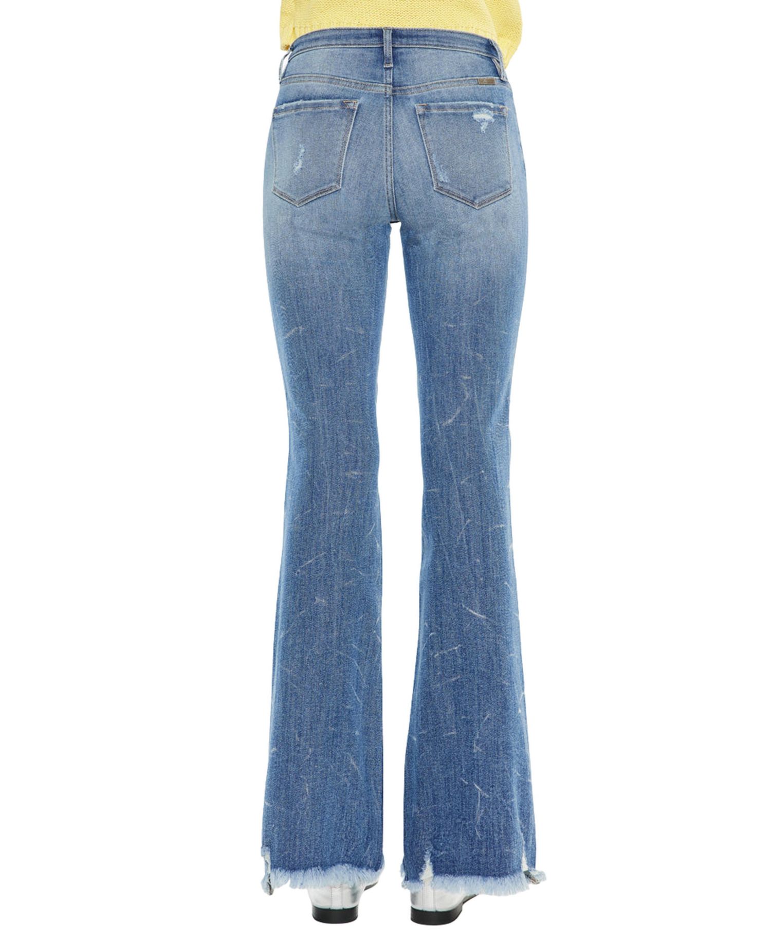 Women's Jennie Mid Rise Wide-Leg Jeans