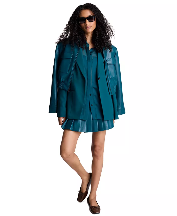 Women's Long-Sleeve Button-Front Shirt - thumbnail 2