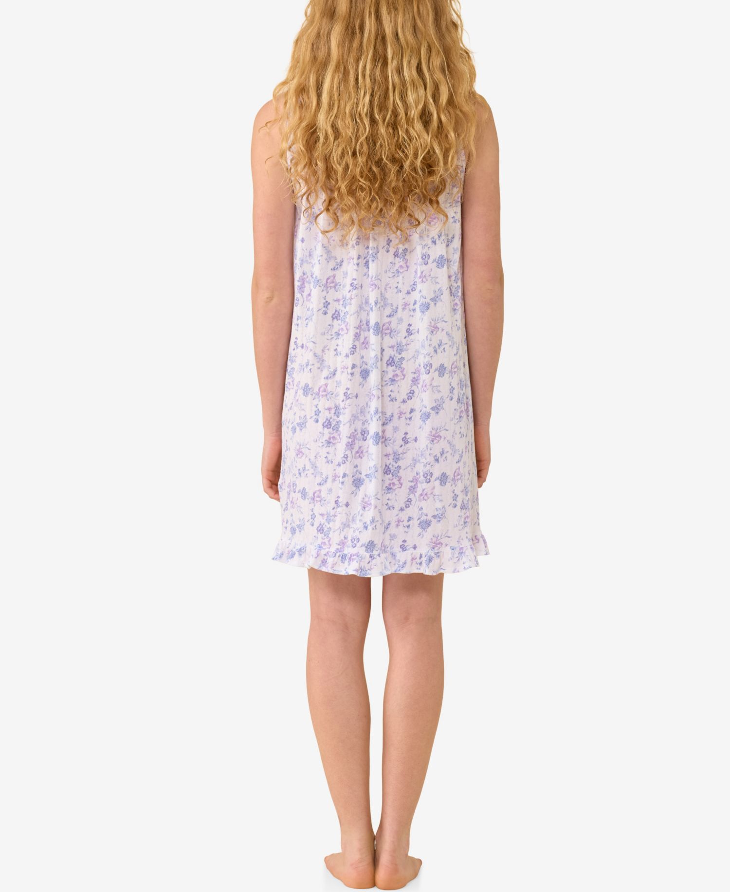 Women's Sleeveless Pointelle Chemise Nightdress